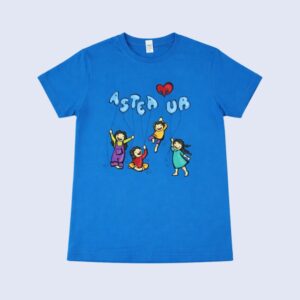 Camiseta azul niños